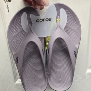OOFOS Light Purple Comfort Sandals